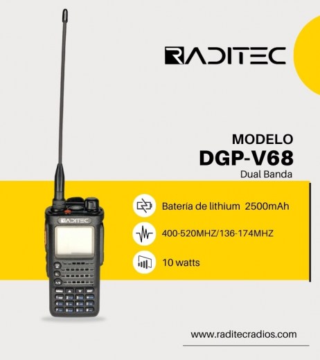 Radio de comunicación DPU-V68